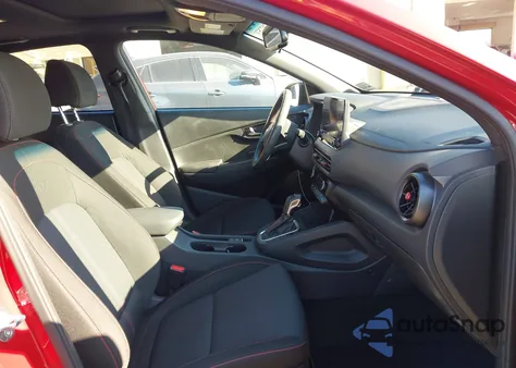 2022 Hyundai Kona N Line from USA, damaged, VIN KM8K3CA3XNU867900